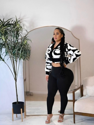 Wild Elegance Two-Piece Set